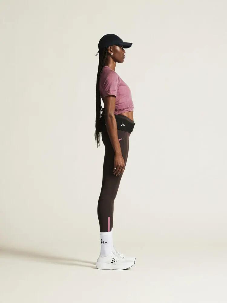 craft Wool SS Tee W T-shirt manica corta in poliestere riciclato e lana 2/7