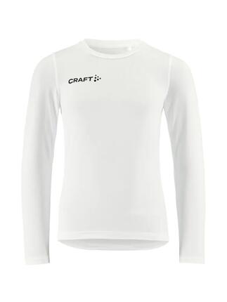 craft Ability Baselayer LS Jr sous-vêtement technique manches longues blanc