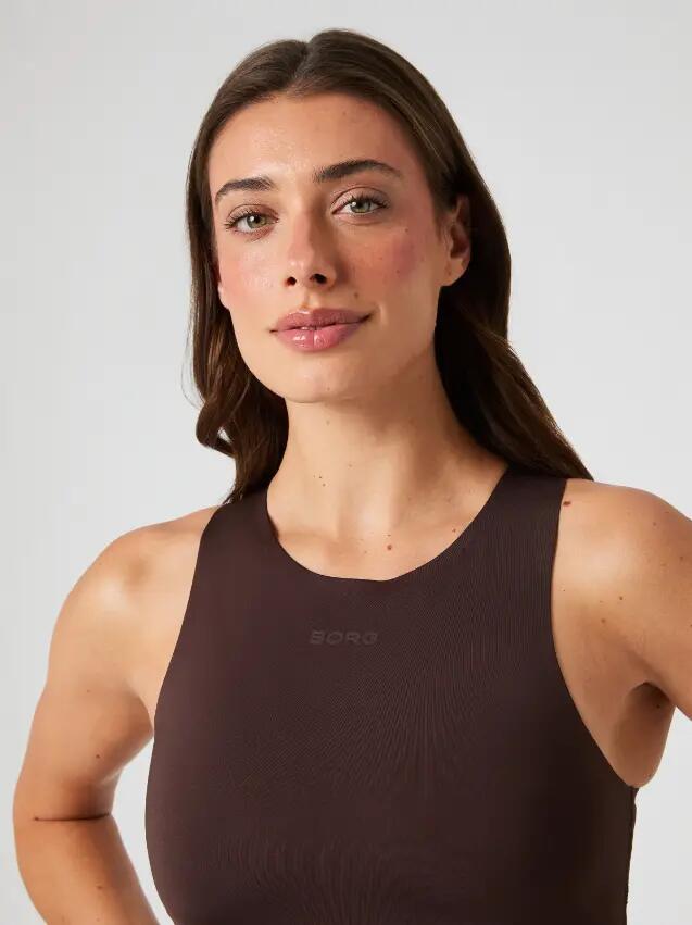 bjorn_borg BORG 2 IN 1 TANK TOP — dames, kleur MOLÉ 5/5