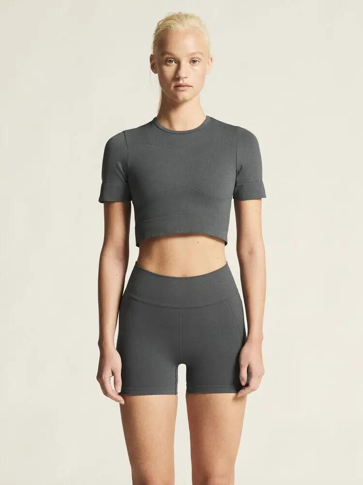 craft Collective Seamless Cropped SS Top W – Kurz geschnittenes, nahtloses 7/7