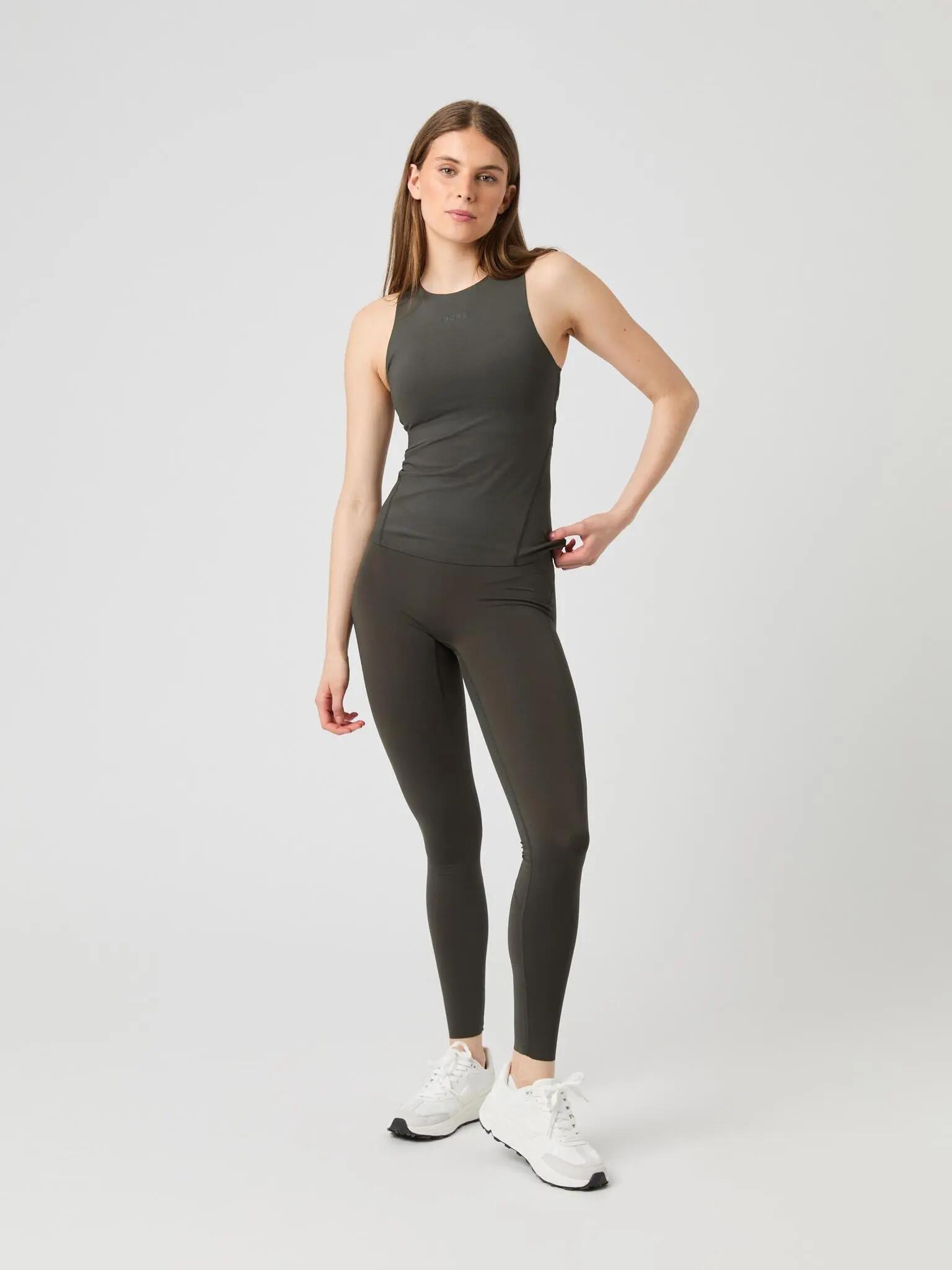 bjorn_borg STUDIO 2 IN 1 TANK TOP – mulher, cor PEAT 3/5