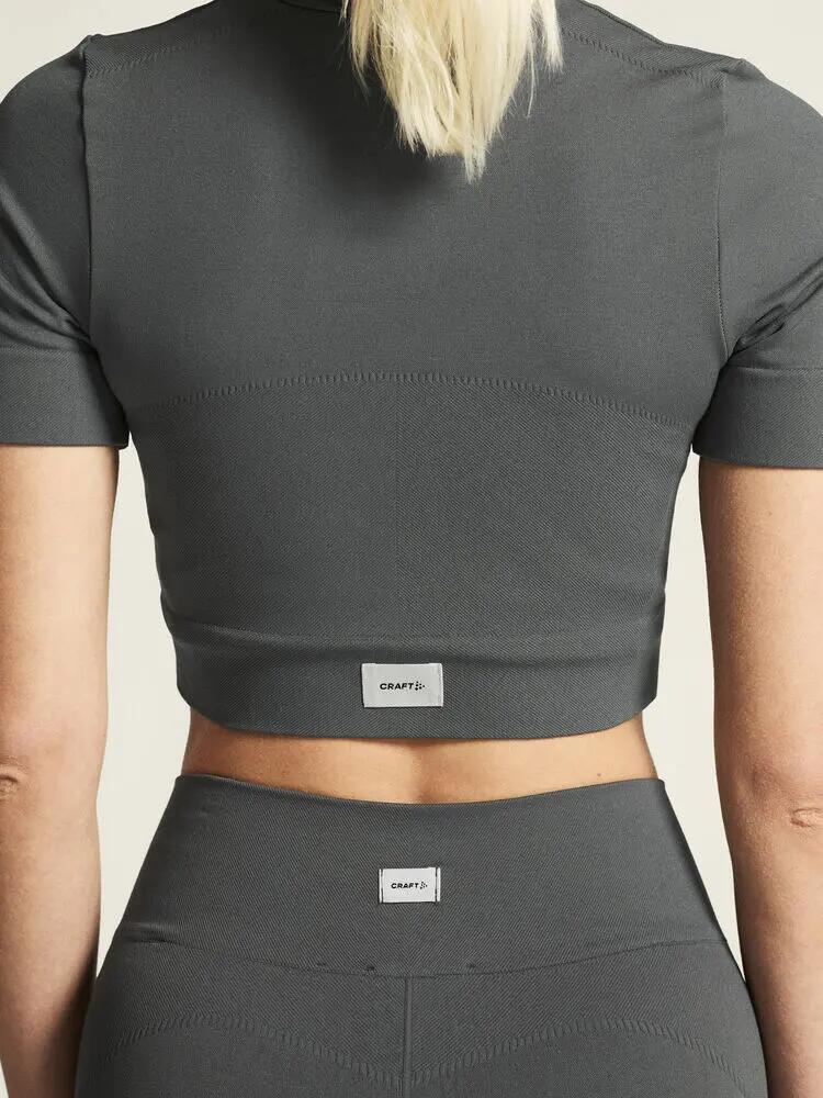 craft Collective Seamless Cropped SS Top W – Kurz geschnittenes, nahtloses 4/7
