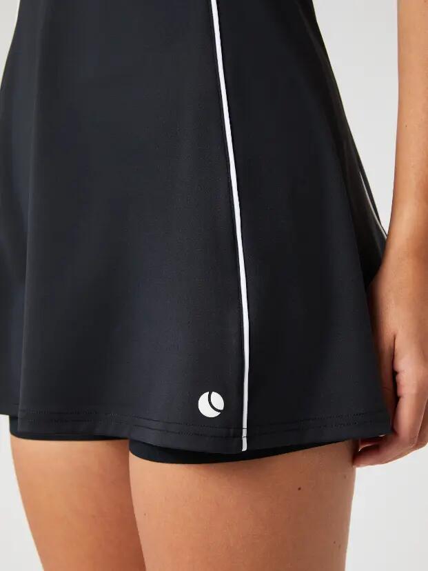 bjorn_borg ACE V DRESS vestido feminino BLACK BEAUTY 4/5