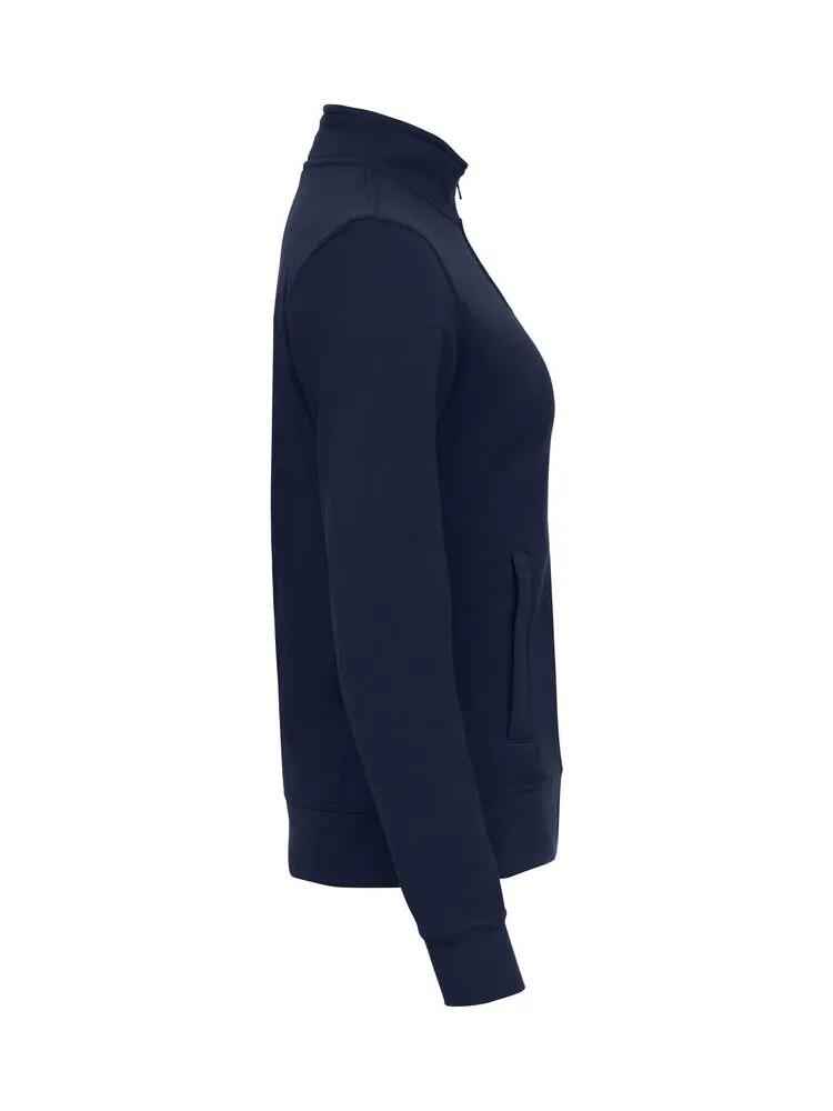 clique Basic Cardigan Women em tecido de sweat - dark navy 2/4