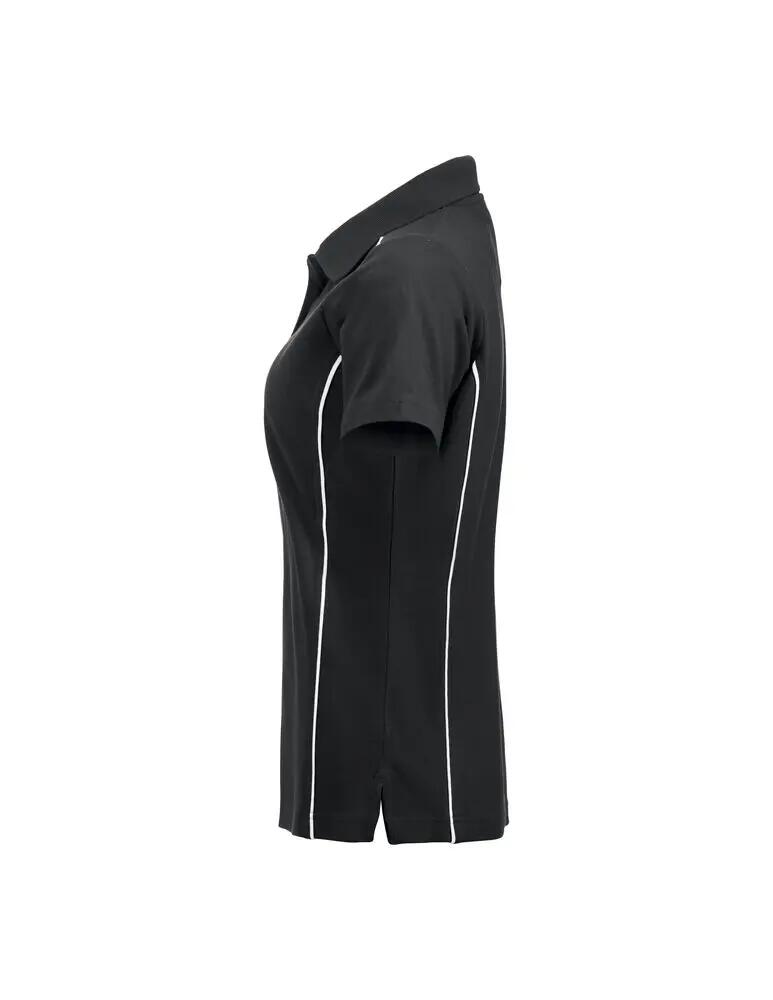 clique New Alpena polo mujer 100% algodón negro 3/4