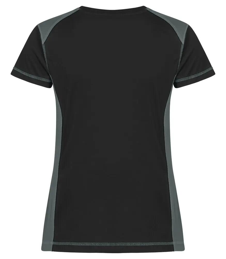 clique Maglia Ambition-T Women a contrasto in cotone e poliestere riciclato 2/4