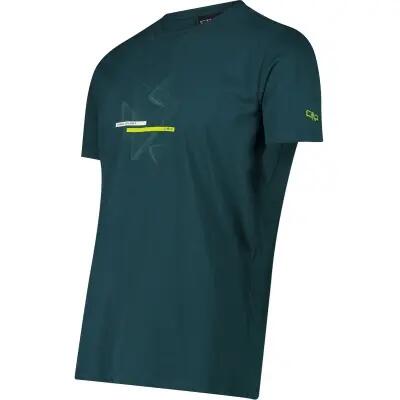 cmp T-shirt homem 100% algodão - Cor E958 Alpine 2/4
