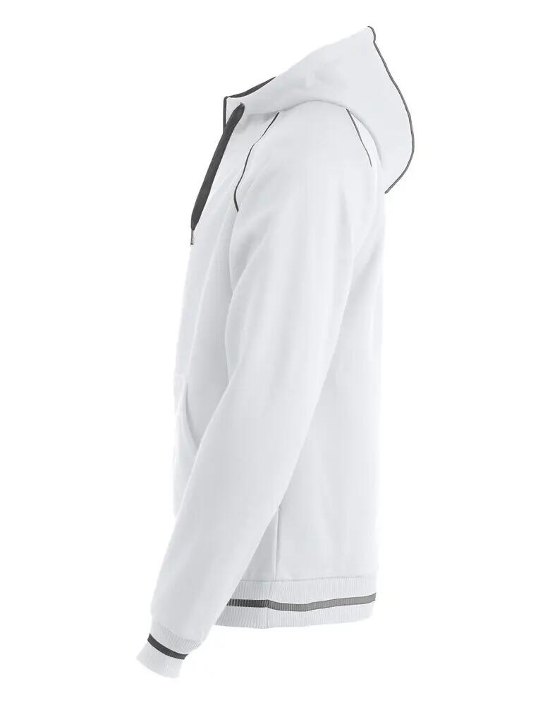 clique Gerry - Felpa con cappuccio unisex in maglia strutturata, interno 3/4