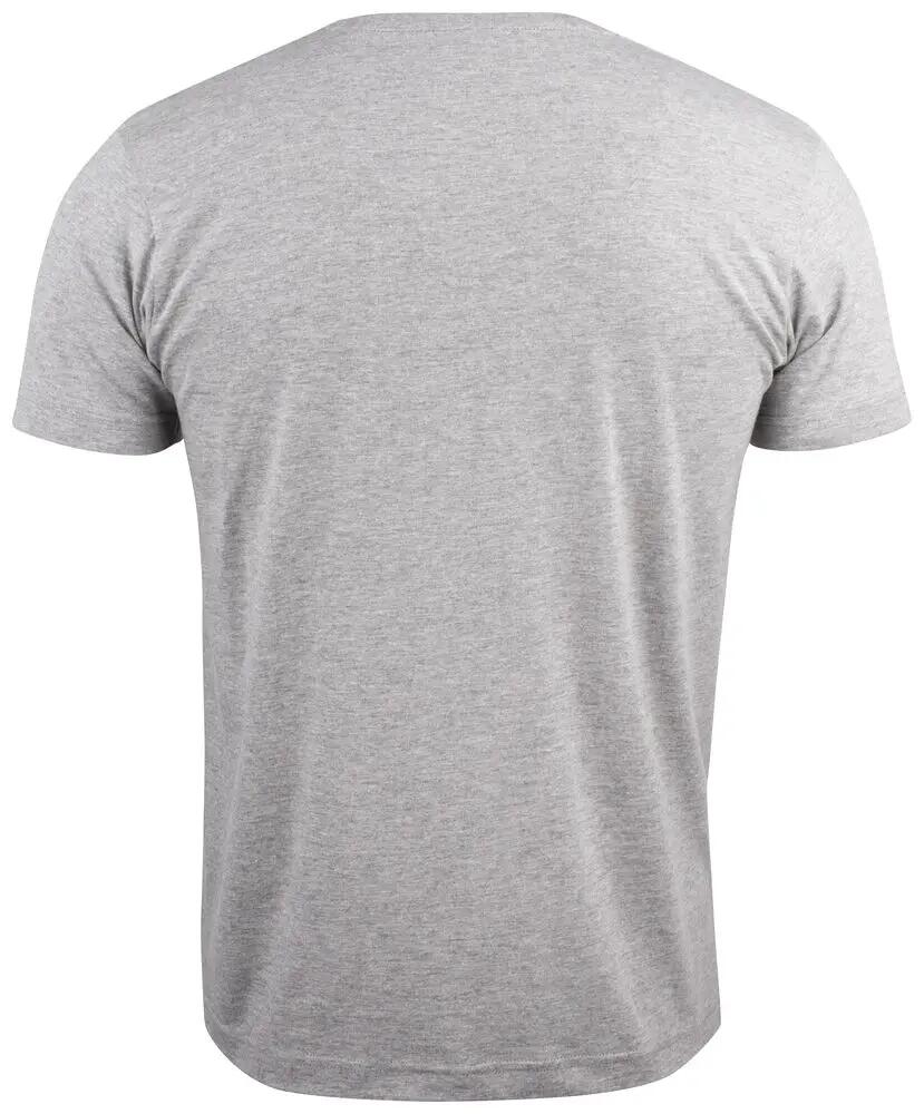 clique Basic-T V-neck T-shirt col V en coton, coupe ajustée 2/4
