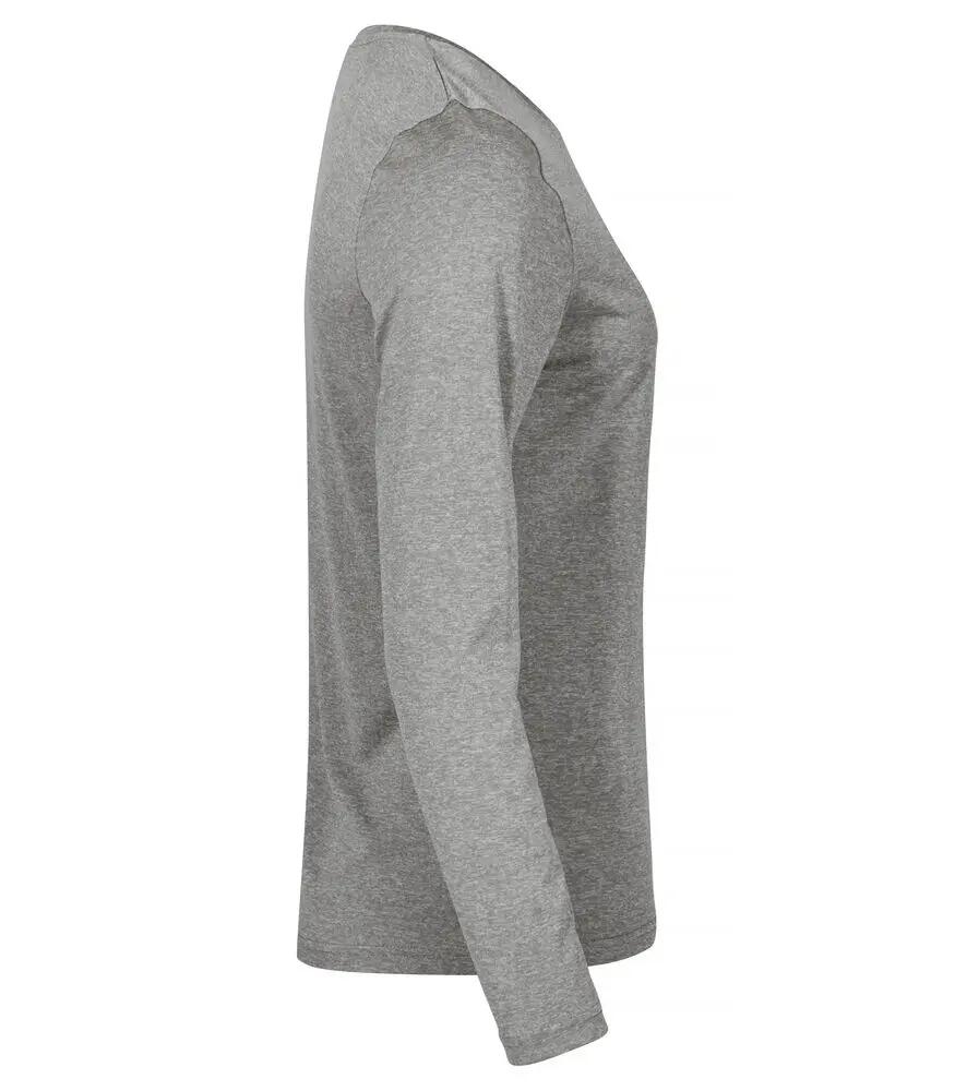 clique Basic Active-T L/S Women – Dames longsleeve van spun dyed polyester 4/4