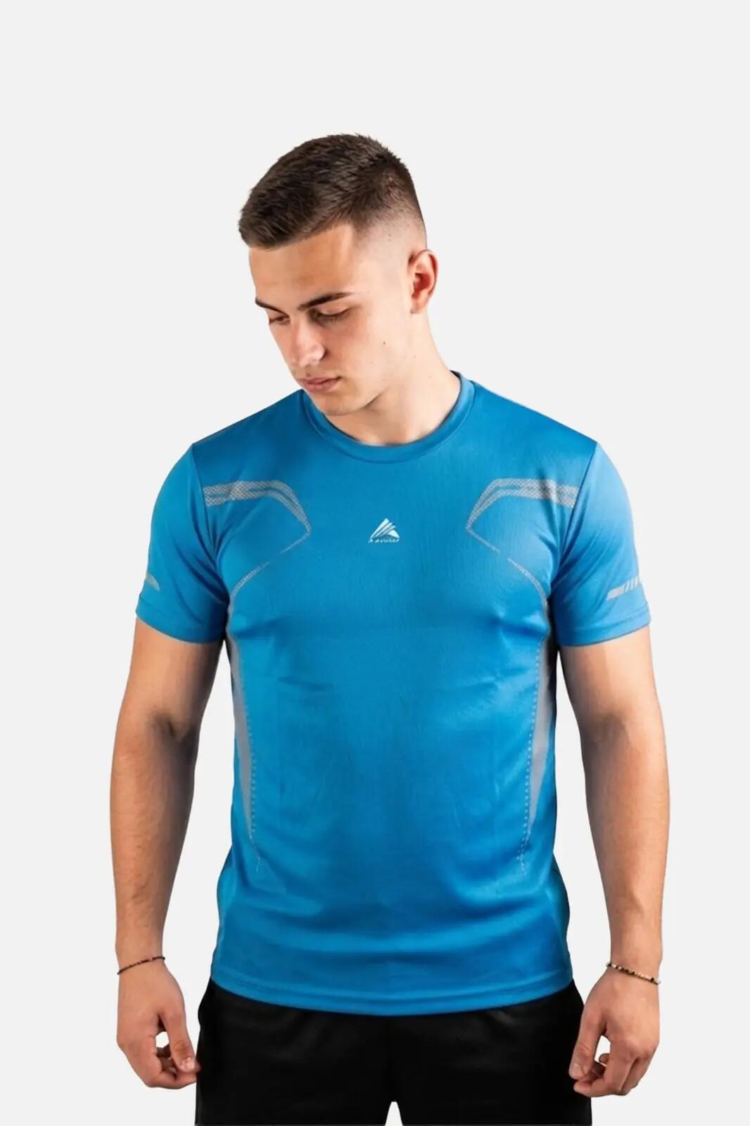 Tricou FITSKIN Velocity Pro Electric Blue