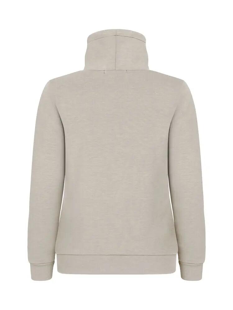clique Hobart Women Felpa collo alto in tessuto air-layer Stone 2/4
