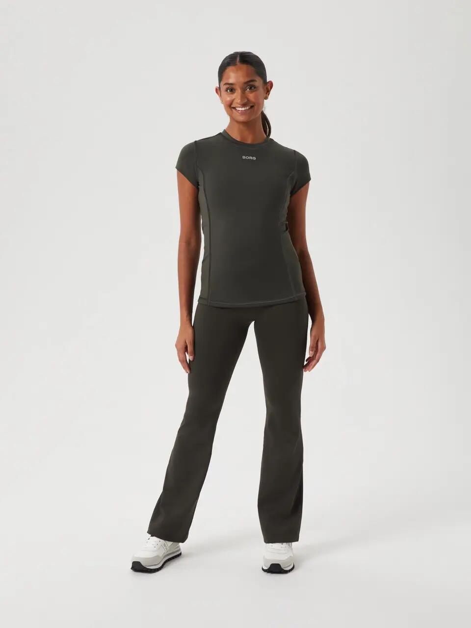 bjorn_borg BORG REFORM SLIM T-SHIRT femme PEAT 3/4