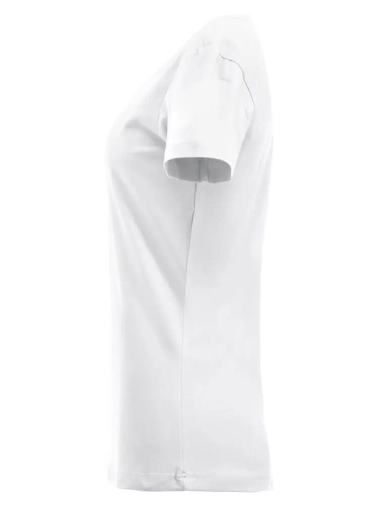 clique Dames Top Carolina S/S — single jersey, stretch, ronde hals 3/4