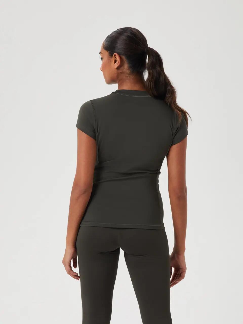 bjorn_borg BORG REFORM SLIM T-SHIRT femme PEAT 2/4