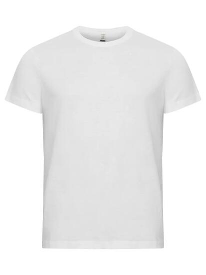clique Classic OC-T T‑shirt homme 100% coton biologique blanc