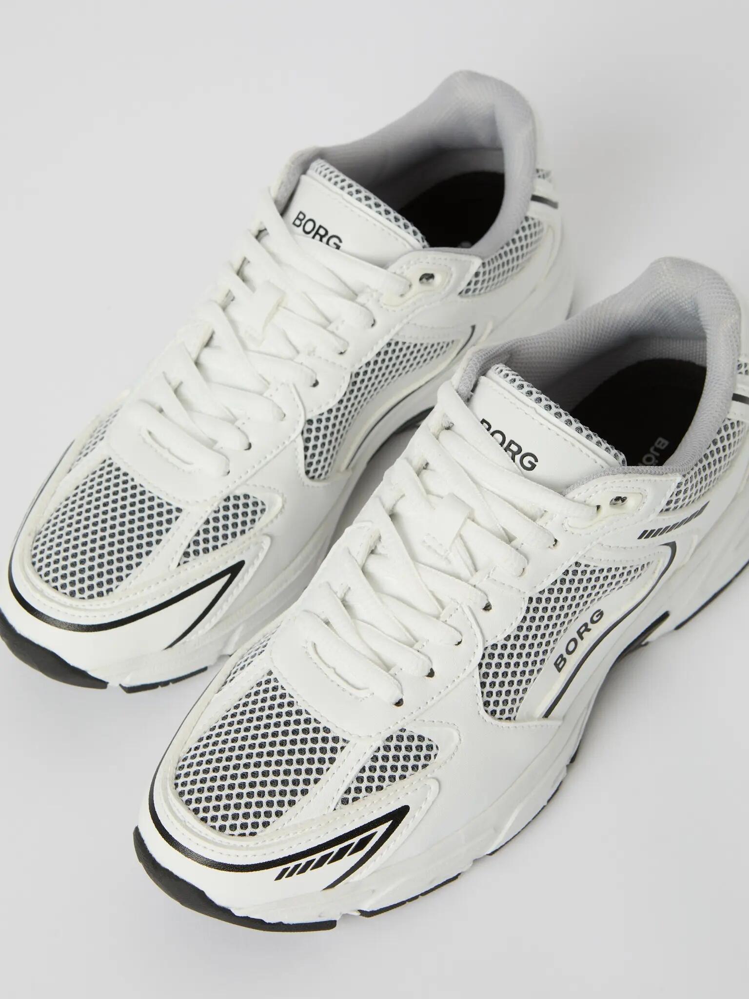bjorn_borg GRAND hardloopschoenen dames WHITE - BLACK 3/3