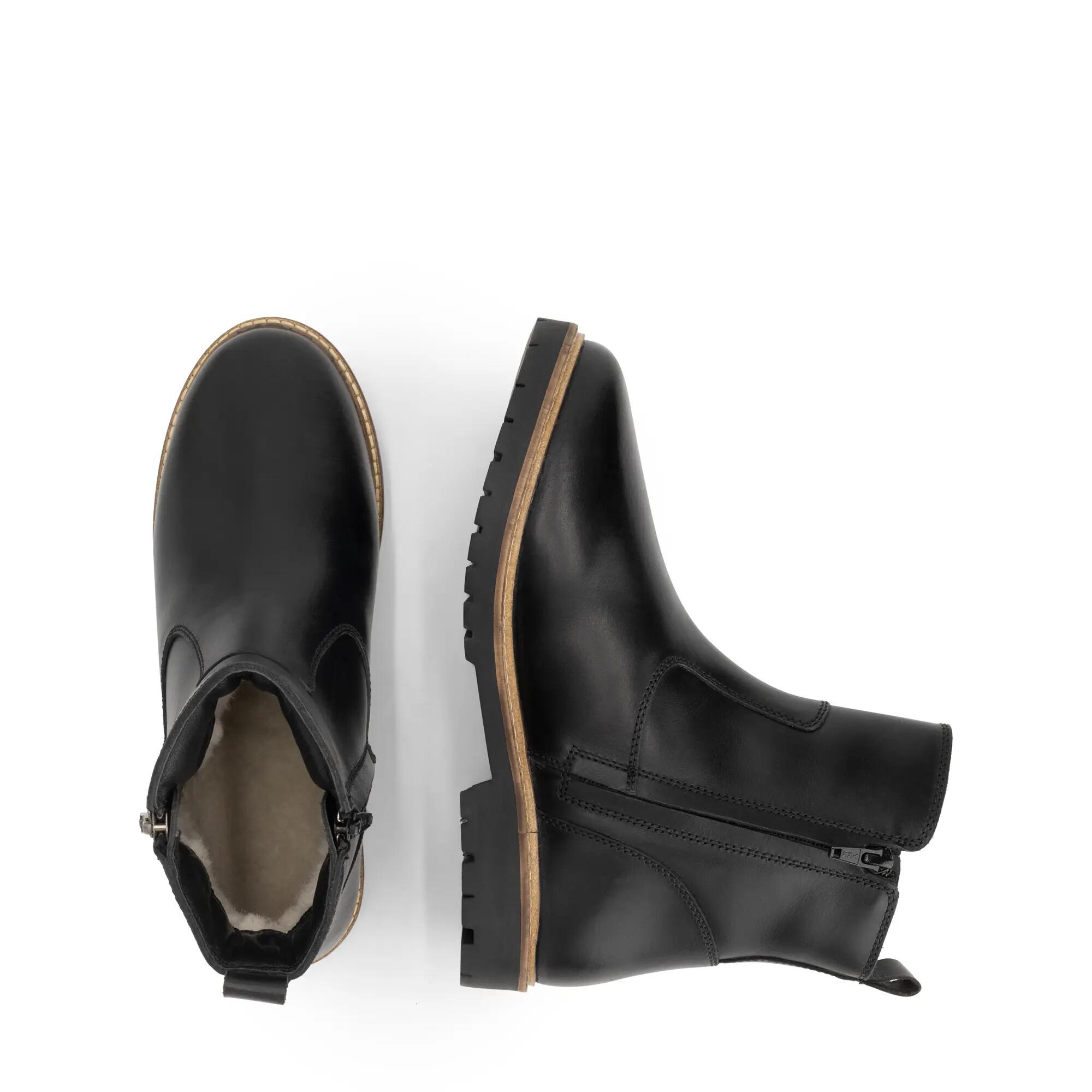 Bronderslev Femme - Bottines - Doublées de laine - Noir 4/5