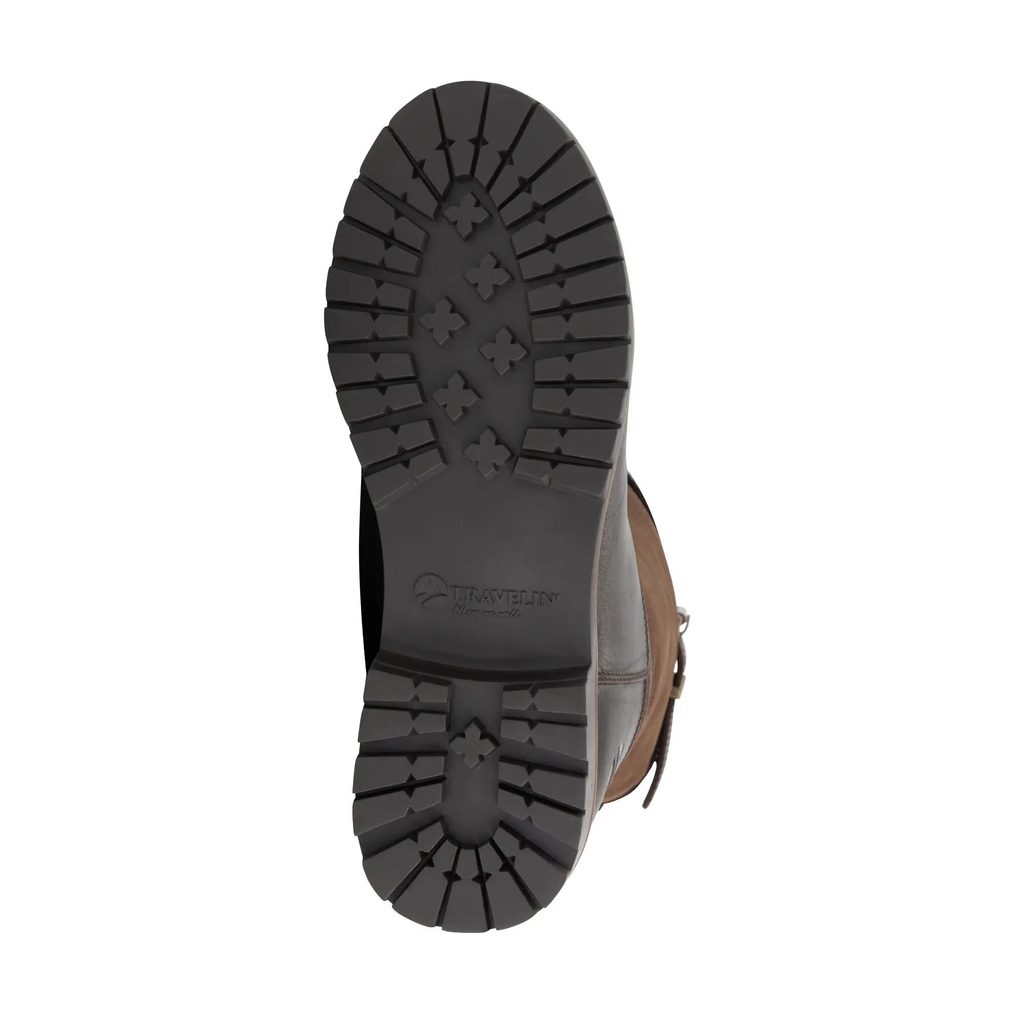 Frostad Homme - Bottes de plein air - Doublées de laine - Marron foncé 6/6