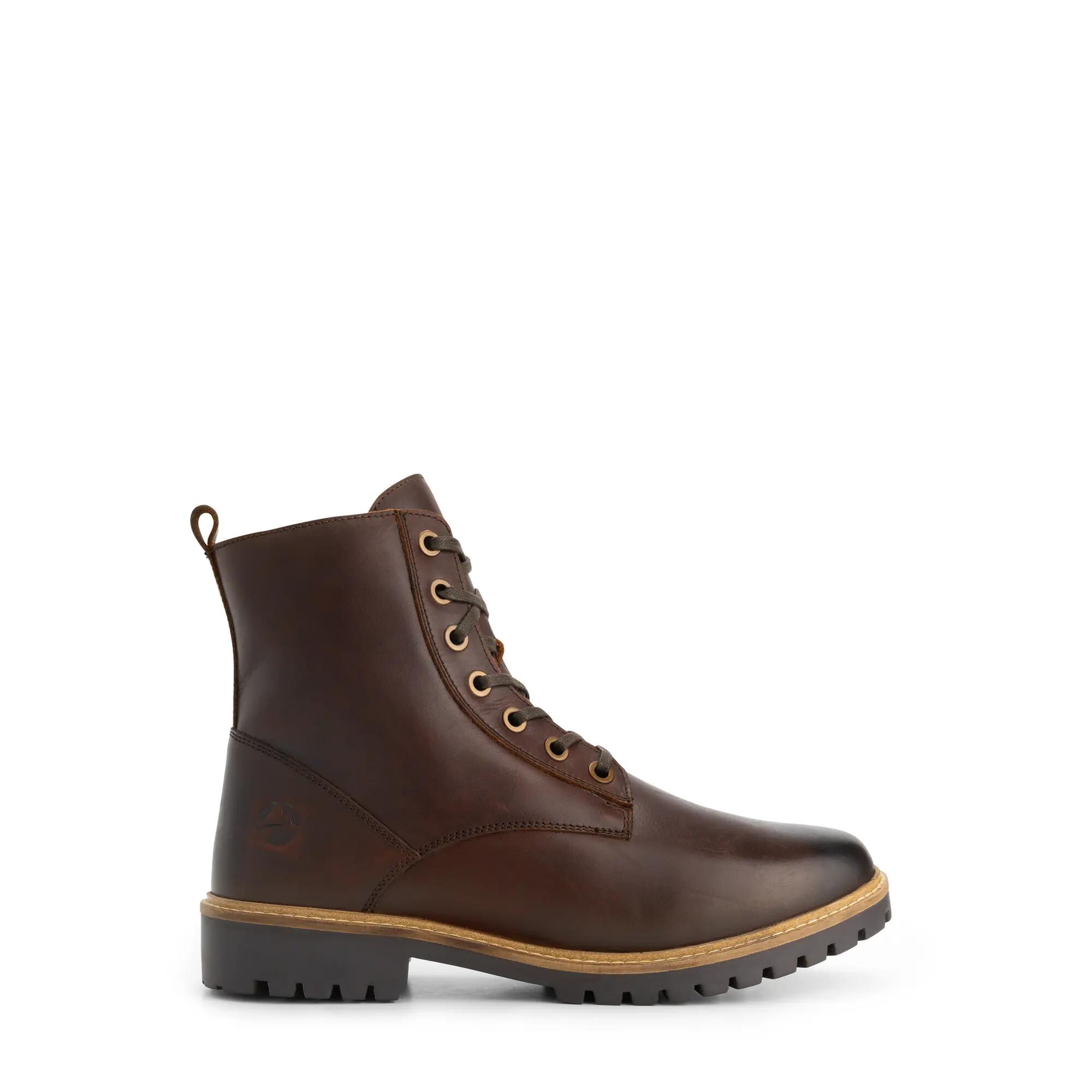 Rosendal Herren – Schnürstiefel mit Reißverschluss – Wolle gefüttert 3/5