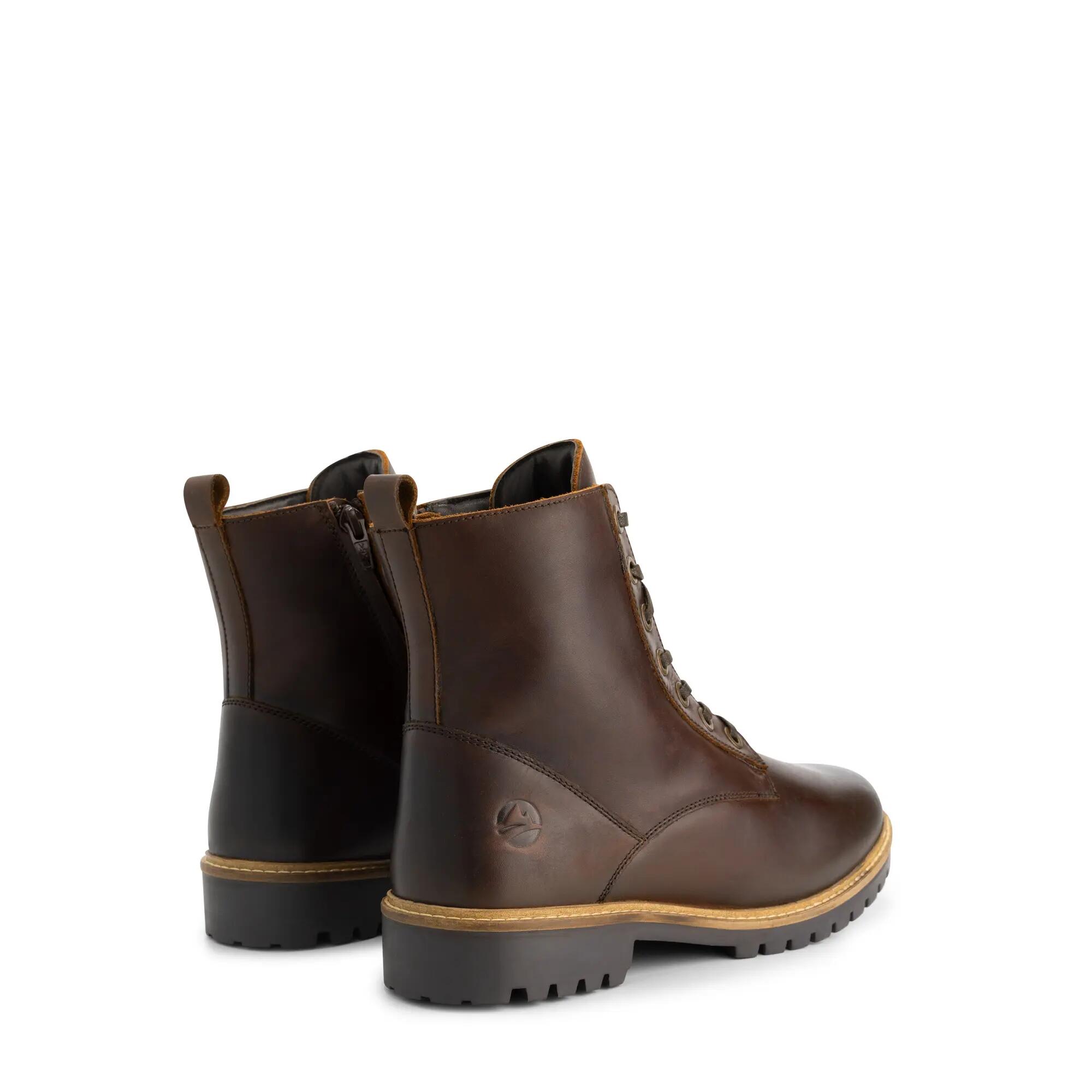 Rosendal Herren – Schnürstiefel mit Reißverschluss – Wolle gefüttert 2/5