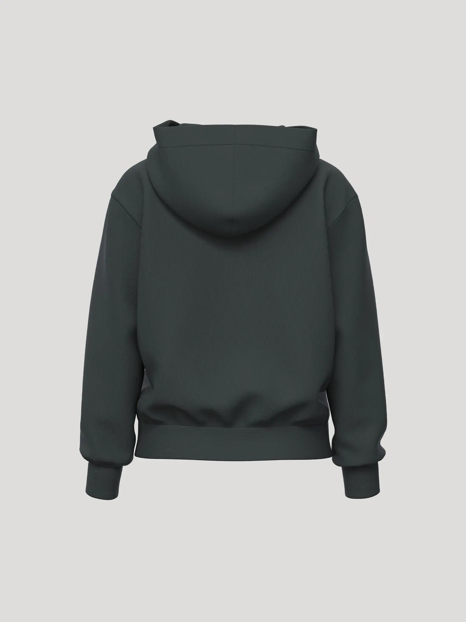 bjorn_borg BORG ESSENTIAL 1 ZIP HOODIE in poliestere riciclato 2/4