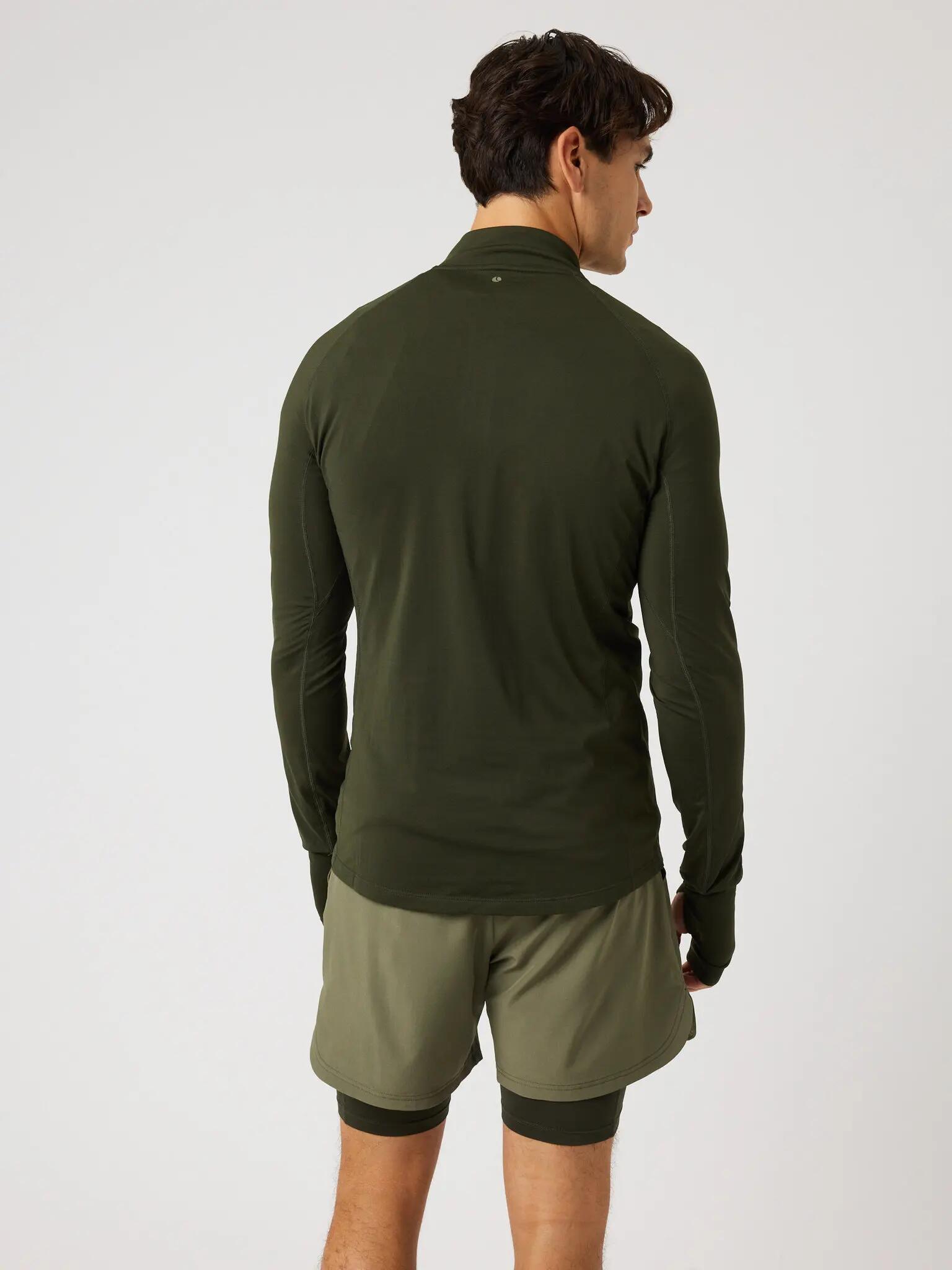 bjorn_borg BORG MIDLAYER HALF ZIP in poliestere riciclato 2/5