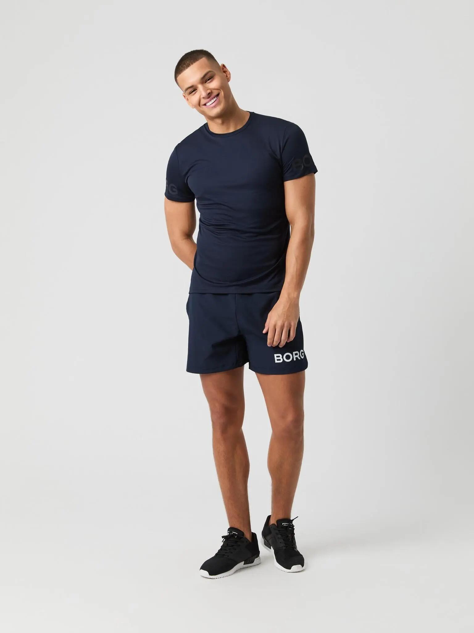 bjorn_borg BORG LIGHT T-SHIRT en polyester recyclé - NIGHT SKY 3/5