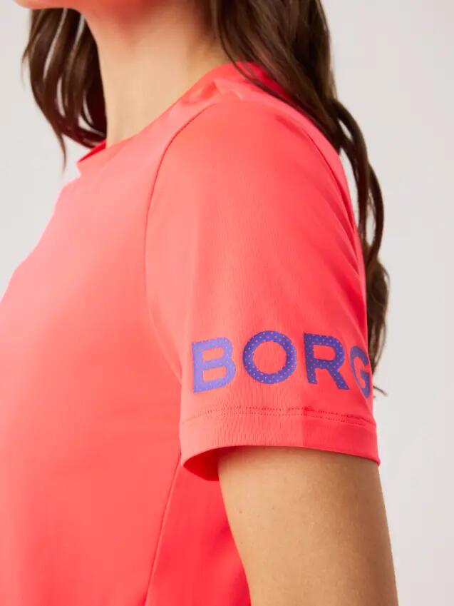 bjorn_borg BORG T-SHIRT damski DIVA PINK 5/5