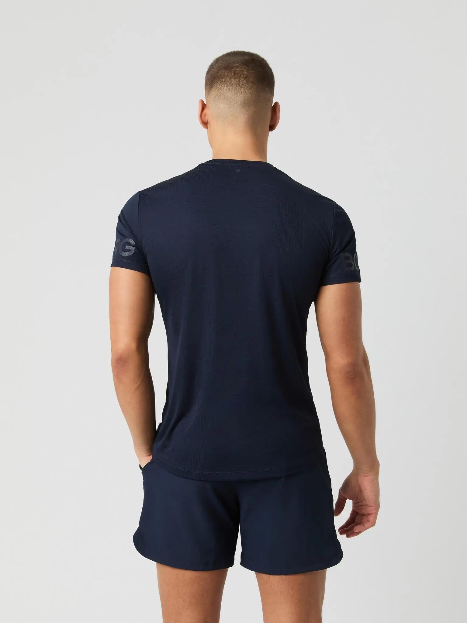 bjorn_borg BORG LIGHT T-SHIRT en polyester recyclé - NIGHT SKY 2/5