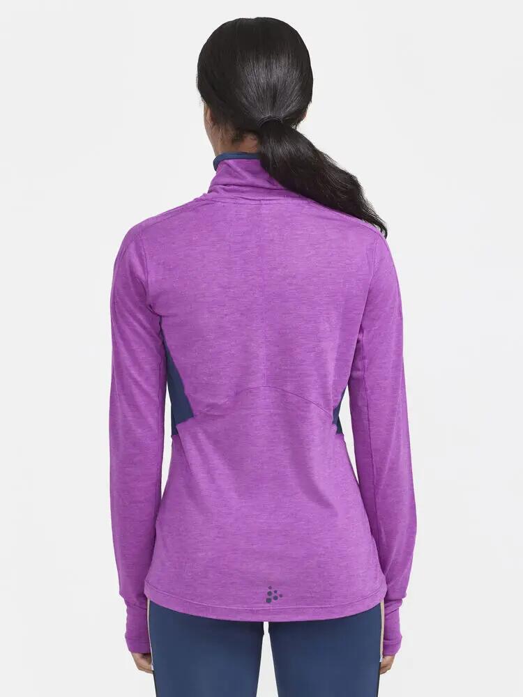 craft ADV SubZ Wool LS Tee 2 Damen - Merinowolle & Polyester 3/6