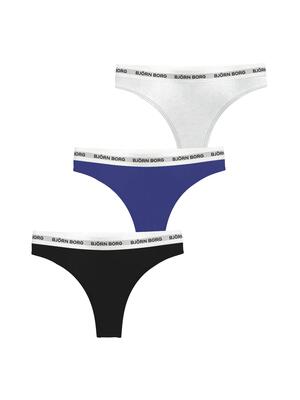 Bjorn_borg logo thong 3p - string dames multipack 1