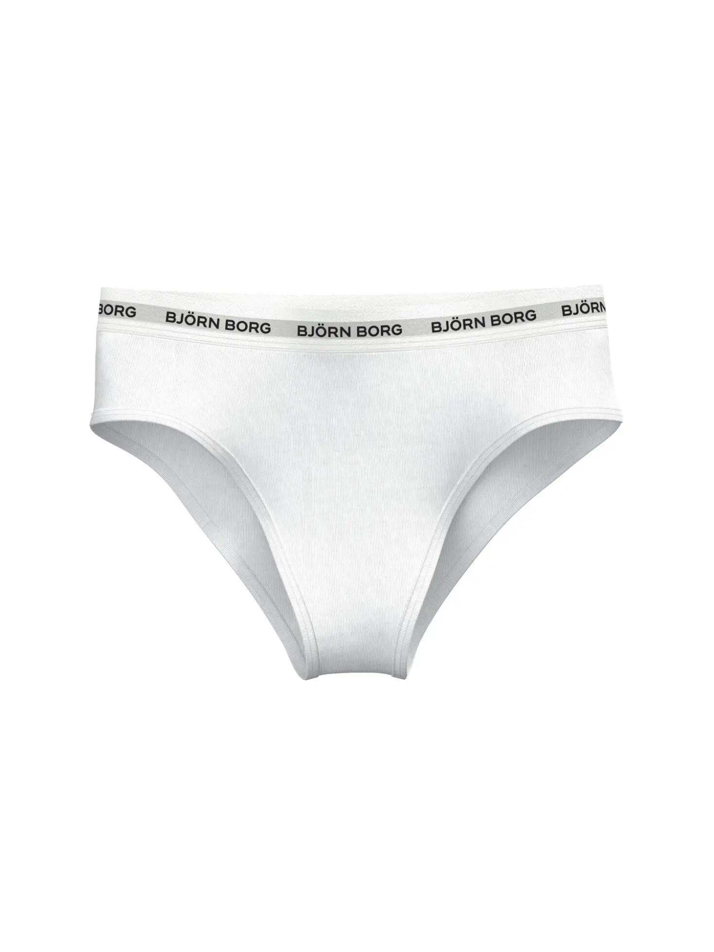 bjorn_borg LOGO HIGHWAIST BRIEF 3p - Slip vita alta, multipack 4/4