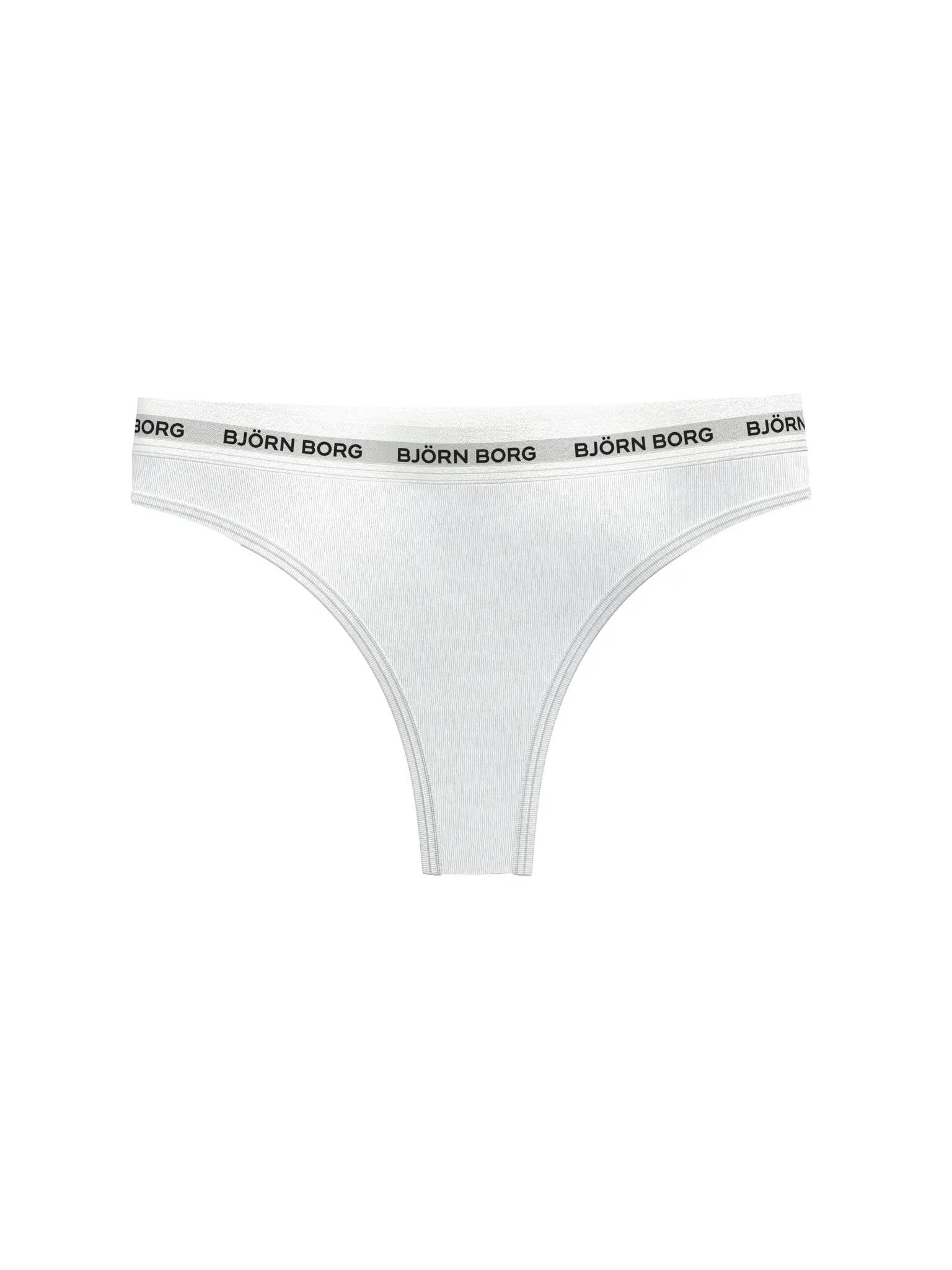 bjorn_borg LOGO THONG 3p - STRING dames MULTIPACK 1 4/4