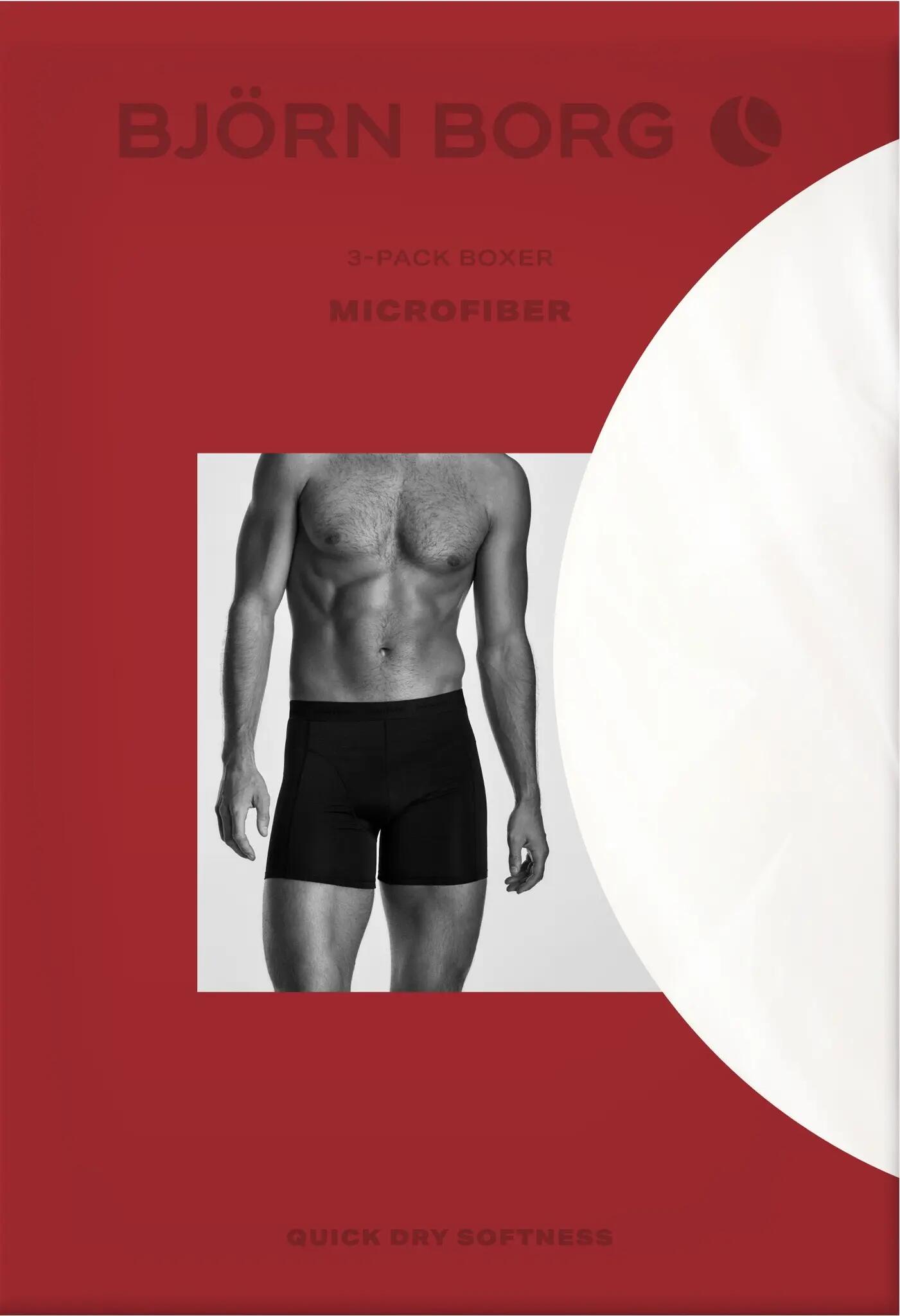 bjorn_borg MICROFIBER BOXER 3p en polyester recyclé 4/4