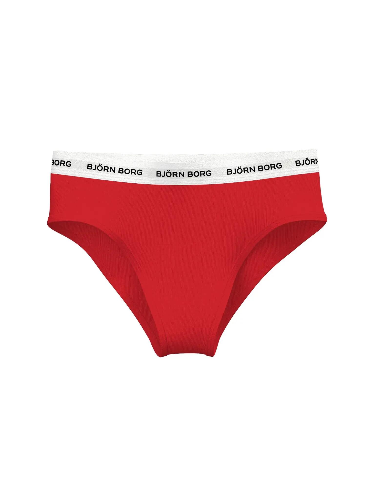 bjorn_borg LOGO HIGHWAIST BRIEF 3p - Slip vita alta, multipack 3/4