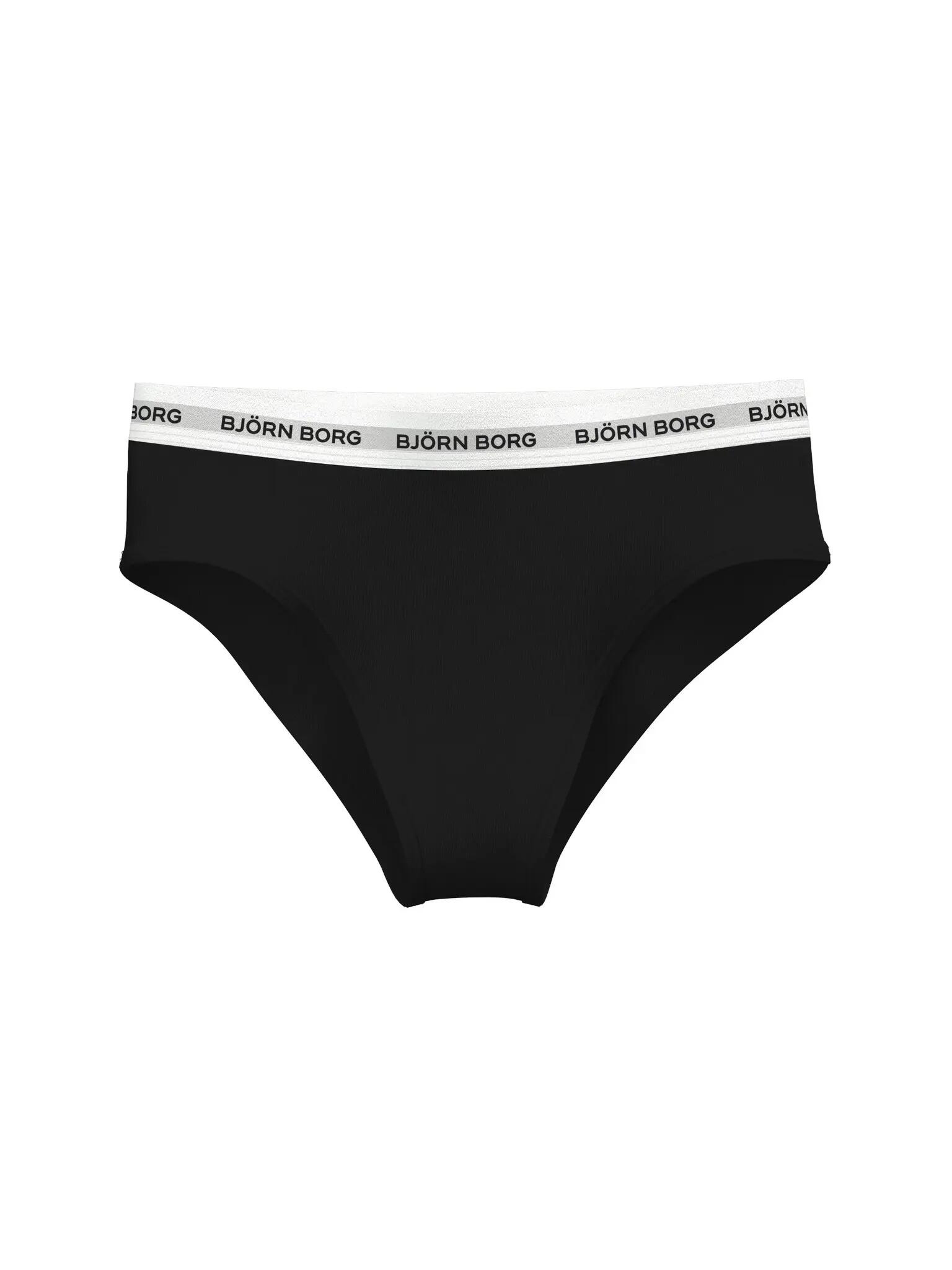 bjorn_borg LOGO HIGHWAIST BRIEF 3p - Slip vita alta, multipack 2/4