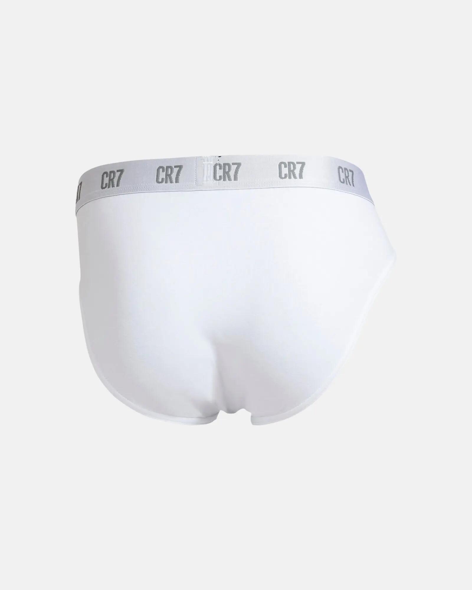 cr7 CR7 Basic, Brief 3-pack in katoen met stretch 3/4