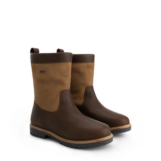 Stornes Damen – Outdoor-Stiefel – Mit Wolle gefüttert – Schwarz