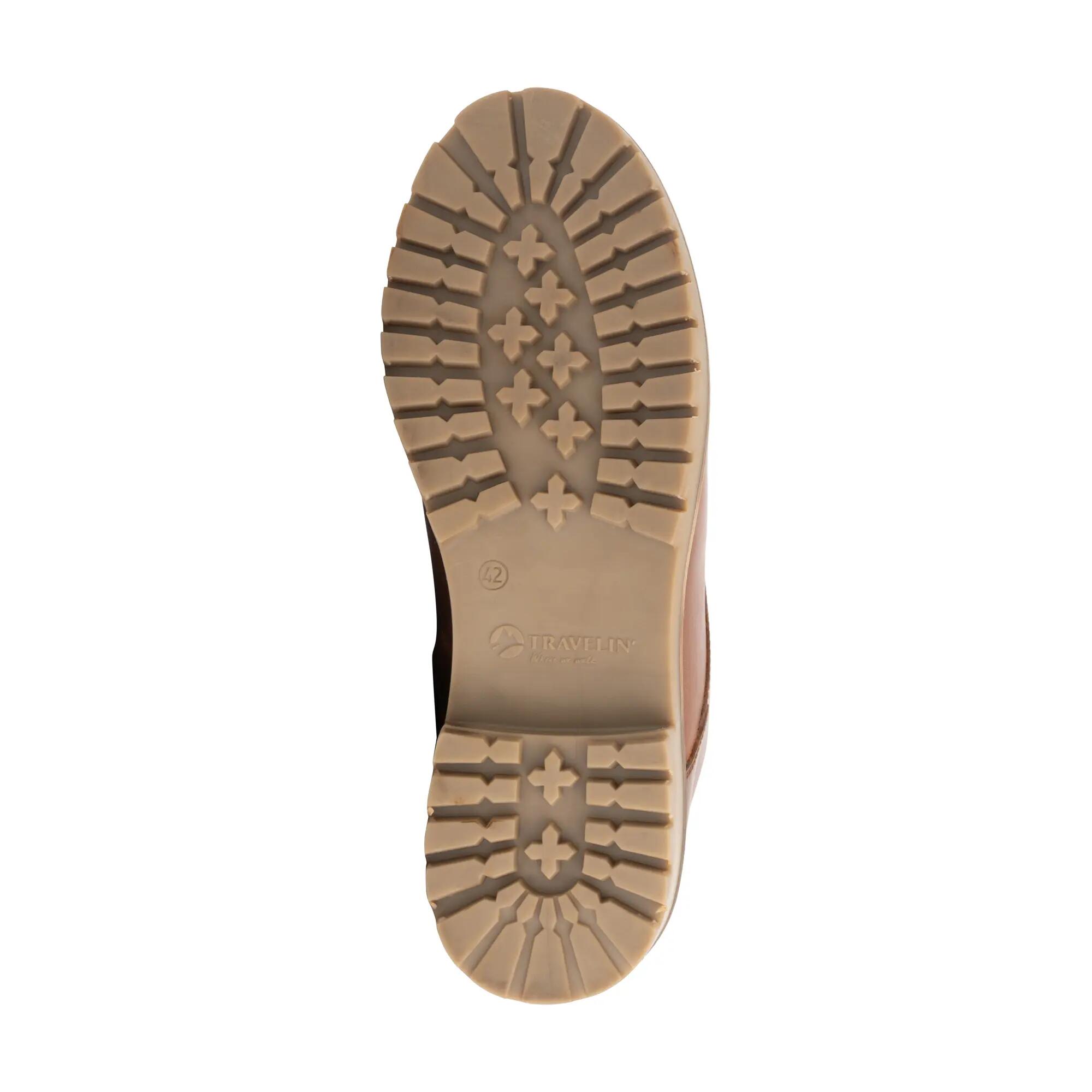 Rosendal Heren - Veterboots met rits - Wol gevoerd - Cognac 5/5