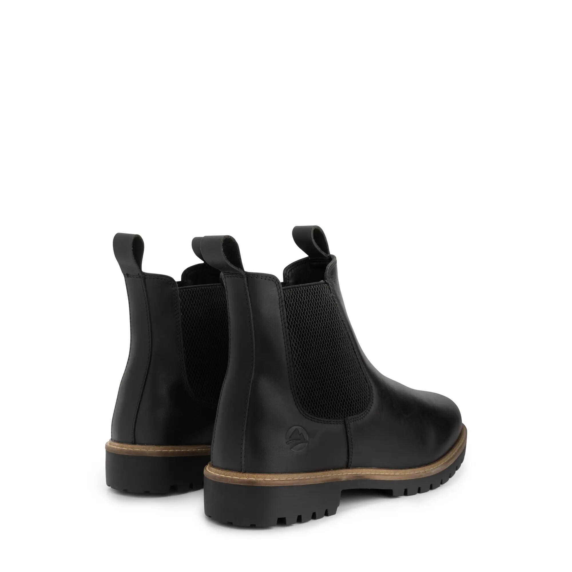 Hossa Heren - Chelsea boots - Wol gevoerd - Zwart 2/5