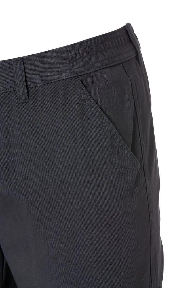 clique Pantaloni Cargo in cotone — tasche laterali e posteriori con bottone 4/7