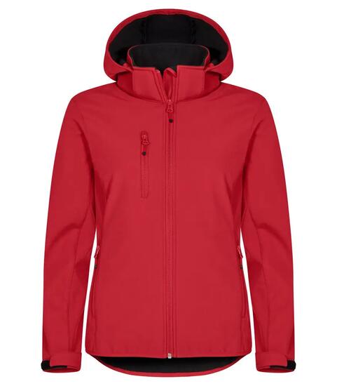 clique Softshell Hoody Damen – 3-lagig, recyceltes Material