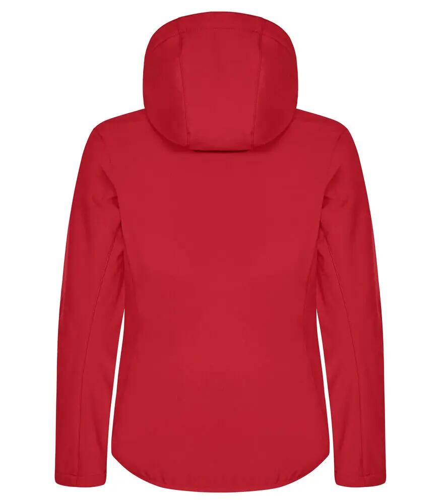 clique Classic Softshell Hoody Women — softshell 3 camadas em poliéster 2/4