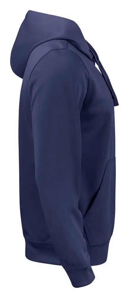 clique Basic Active Hoody – felpa con cappuccio spun dyed, 100% poliestere 4/4