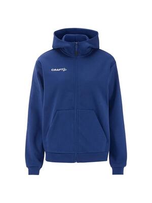 Craft community 2.0 logo fz hoodie w – dames hoodie met rits van biologisch