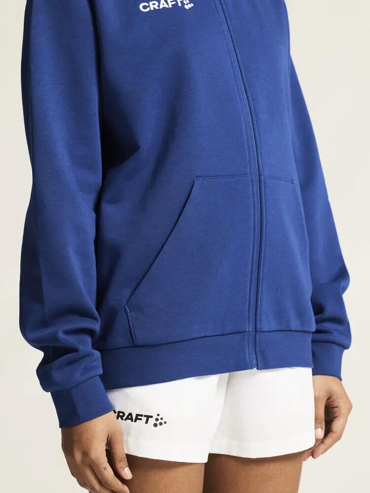 craft Community 2.0 Logo FZ Hoodie W – sweat zippé femme en coton bio et 7/7