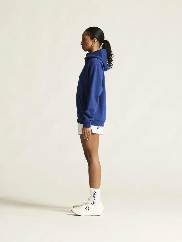 craft Community 2.0 Logo FZ Hoodie W – sweat zippé femme en coton bio et 6/7