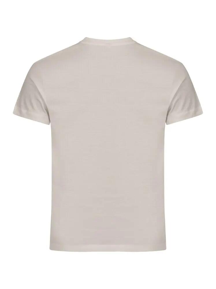 clique Basic-T T-shirt uomo vestibilità più aderente cotone Stone 4/5