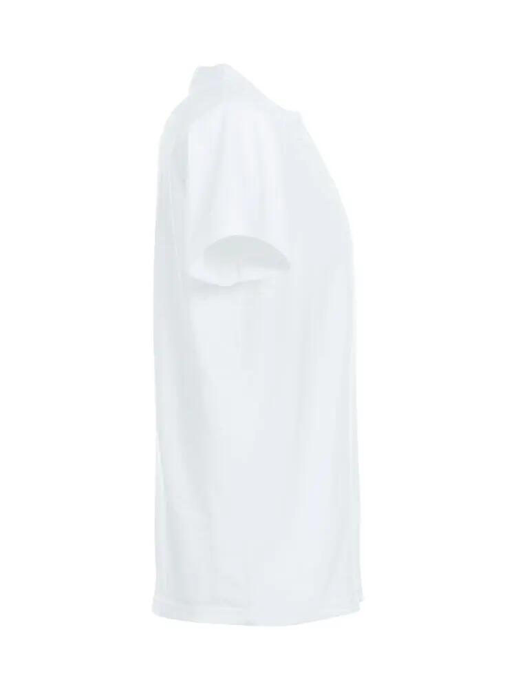 clique Stretch-T camiseta de hombre en algodón elástico blanco 4/4
